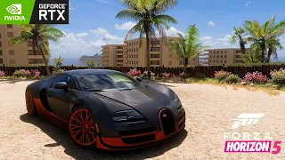 Bugatti Veyron Supersport | Forza Horizon 5 | Ray-Tracing | Controller Inputs