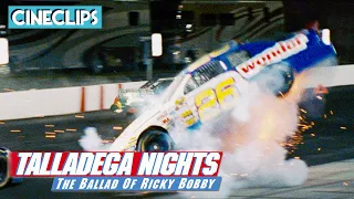 The Crash That Changed Ricky Bobby's Life | Talladega Nights | CineClips