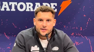 NICK BOSA TALKS GAMEPLAN FOR MAHOMES SUPER BOWL REMATCH; GIVES MAXX CROSBY DPOY PROPS