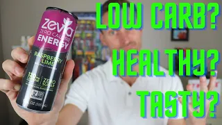 Zevia Energy - Is this zero calorie drink actually healthy for keto/low carb?