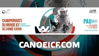#ICFslalom 2017 Canoe World Championships Pau France - Fri Slalom FINALS