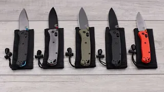 Вариации самого популярного ножа последних лет - Benchmade  Bugout