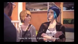 Life Is Strange - Max and Chloe talk to Mr. Jefferson