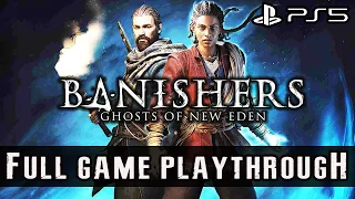 BANISHERS GHOSTS OF NEW EDEN PS5 FULL GAME - ALL HAUNTING CASES  COMPLETE WALKTHROUGH【NO COMMENTARY】