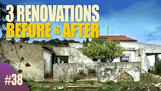 I RENOVATED 3 RUN DOWN HOUSES ON MY OWN | Before & After Portugal  #38