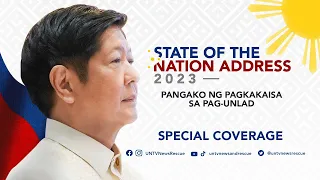 SONA 2023: State of the Nation Address of President Ferdinand Marcos Jr. | July 24, 2023