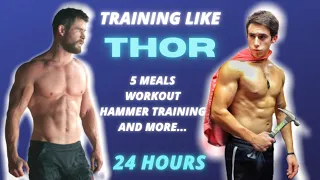 I Tried Eating and Training Like THOR | Chris Hemsworth Diet and Workout