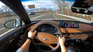 2022 Genesis G80 POV Drive - Gorgeous Interior!!