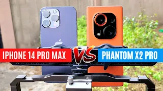 Phantom X2 Pro vs iPhone 14 Pro Max Camera Test