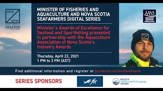 Minister’s Awards of Excellence for Seafood and Sportfishing