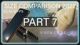 ULTIMATE Size Comparison 2022 (Part 7) 3D 4K 60FPS