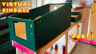 Virtual Pinball Machine Build - Part 1 - Assembling Cabinet