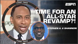 Stephen A. calls the NBA All-Star Game an ABSOLUTE TRAVESTY! | First Take