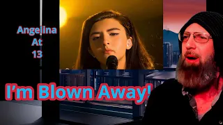 13 YR OLD ANGELINA JORDAN BLOWS MY MIND With Bohemian Rhapsody  on AGT- Pro Guitarist Reacts