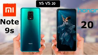 Redmi Note 9s vs Honor 20