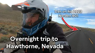 Placerville, CA to Hawthorne, NV | Motovlog...kind of | Road Trip