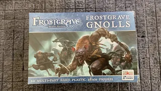 FROSTGRAVE - GNOLLS kit UNBOXING and THOUGHTS