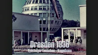 Dresden 1936 - Reichsgartenschau - Kugelhaus - Globehouse