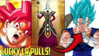 I GOT THE WHIS ANIMATION! LR SUMMONS FOR SSG GOKU! | Dokkan Battle JP