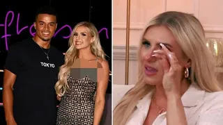 Heartbroken’ Chloe Burrows breaks down in tears on Celebs Go Dating over ex Toby Aromolaran