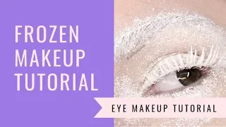 Снежный макияж 2019/Frozen makeup 2019|New Years makeup 2019
