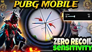 Zero Recoil Sensitivity😱!! Pubg Mobile || Lg V60 | Agent Lee Gaming
