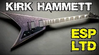 ESP LTD KIRK HAMMETT V Review, demo and unboxing