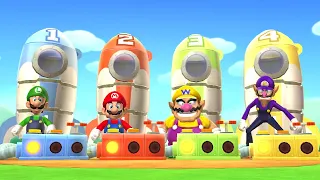 Mario Party 9 Minigames - 4 Player Battle (Master Difficulty)