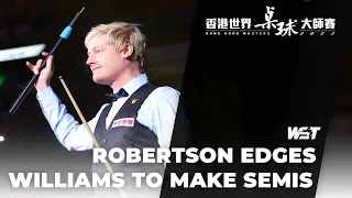 Robertson Edges Out Williams | Hong Kong Masters 2022