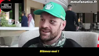 Interview de Tyson Fury après son combat contre Francis Ngannou | Traduction français