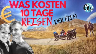 MOTORRAD CAMPING ABENTEUER + Kosten € | Der Film