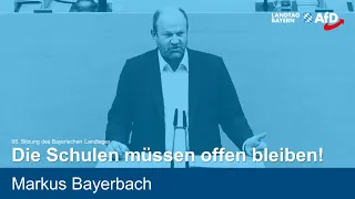 Bayerbach: Die Schulen müssen offen bleiben