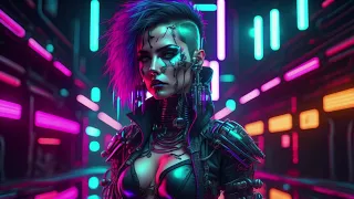 Synthetic Neon Shadows - DARKSYNTH - mix Dystopian Dark Synthwave
