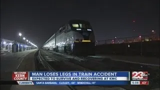 Man loses legs in train accident