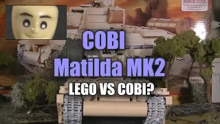 COBI Set 3011 Matilda MK2 World Of Tanks Version- Better than Lego?