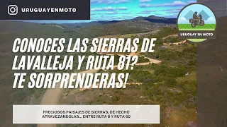 Conoces las Sierras de Lavalleja y Ruta 81? Te sorprenderas! Paseo en Honda CB500X - Uruguay en Moto