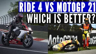 Ride 4 vs MotoGP 21: Which is better?