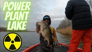 Fishing an Illinois Nuclear Power Plant Lake! (40+ Fish!!)