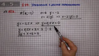 Упражнение № 923 – ГДЗ Алгебра 7 класс – Мерзляк А.Г., Полонский В.Б., Якир М.С.