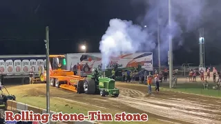 2022 super pull of the south pro stock pulling tractors Saturday night