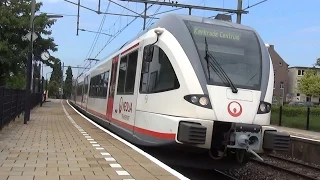 Veolia GTW 652 gaat op de tyfoon op Station Houthem-Sint Gerlach