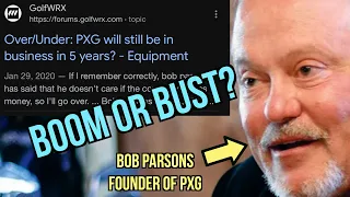 BOB PARSONS is the ELON MUSK of GOLF: will PXG succeed with its NEW STRATEGY as TWITTER TANKS?