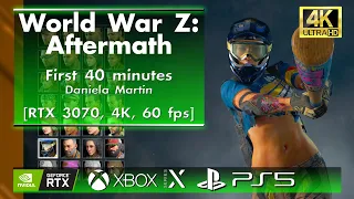 World War Z: Aftermath in 2021 - Daniela Martin gameplay [4K, 60 fps, Ultra Settings, RTX 3070]