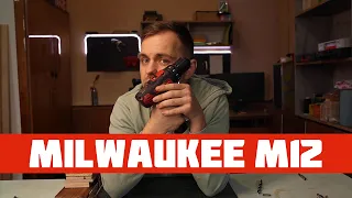 Набор MILWAUKEE M12,  маленькие и дешёвые монстры  (ШУРУПОВЕРТ 2407-20, ГАЙКОВЕРТ 2462-20)