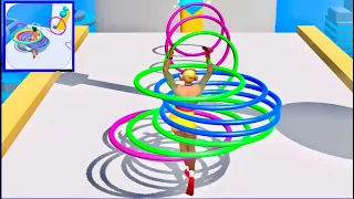 Hula Hoop Race 3D Gameplay All Levels (iOS/Android)