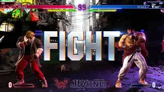 Street Fighter 6 - Ken vs Ryu (Hardest AI)