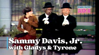 Sammy Davis Jr. Joins Gladys & Tyrone | Rowan & Martin's Laugh-In