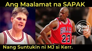 Nang SINAPAK ni Michael Jordan si Steve Kerr. Ang TUNAY na PANGYAYARI