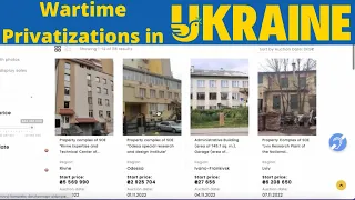 Wartime Real Estate Privatizations in Ukraine