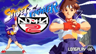 [PS4] Street Fighter Alpha 2 Sakura Arcade Mode -  Gameplay / Playthrough / LongPlay